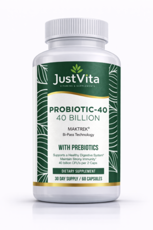 PROBIOTIC 40 BILLION – Digestive & Immune Support!